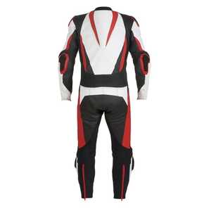 Combinaison en cuir de vachette XL pour hommes, vêtements de sport de course de haute qualité, ensemble de vestes imprimées pour la moto - Product Image 2