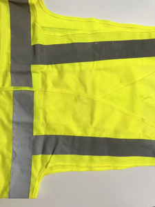 Chaleco de Seguridad Personalizado de Alta Visibilidad, Ropa de Trabajo para Construcción, Poliéster Unisex, Múltiples Tallas y Colores, Reflectante - Product Image 3