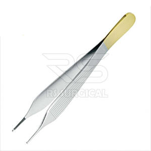 Pinzas para atar suturas RS SURGICAL COMPANY, pinzas dentales de 7 pulgadas, Color recto, certificado CE, Clase III, empuñadura de cojín de lujo, 3 mordazas - Product Image 6