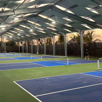 Construction de bâtiments sportifs préfabriqués en structure métallique pour salles de sport et installations d'entraînement en intérieur, fabriqués en Chine