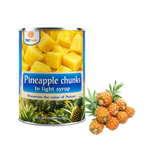 Oferta Especial: Fabricante Vietnamita Ofrece Deliciosos Trozos de Piña Enlatados en Almíbar Espeso, Empacados en Latas de Varios Tamaños - Product Image 1