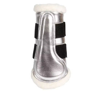 Bottes cloche de brossage équestre Bottes cloche de brossage de cheval en gros bon marché Meilleure qualité Bottes de protection des jambes de sécurité équestre - Product Image 5