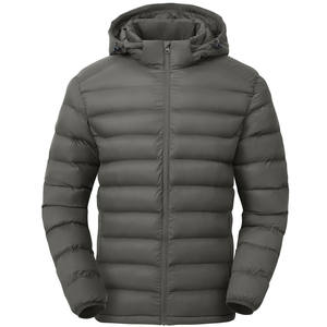 Chaqueta de Plumón para Hombre de Talla Grande, Diseño de Burbuja, Abrigo de Invierno, Cálido y Esencial, de Poliéster y Lona, Directo de Fábrica - Product Image 1