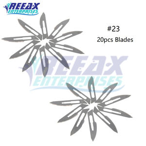 Poignées et lames de scalpel réutilisables en acier inoxydable REEAX ENTERPRISES pour la chirurgie oculaire – Instruments chirurgicaux de haute qualité - Product Image 3