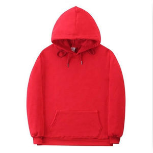 Sudadera con capucha de mezcla de algodón básica personalizada, fabricante de fábrica, precio al por mayor, sudadera de algodón, sudadera informal holgada desgastada para hombre - Product Image 6