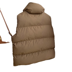 Chaleco ligero personalizado cálido burbuja empacable chaqueta sin mangas de talla grande invierno hombres pato abajo chaleco para hombres - Product Image 2