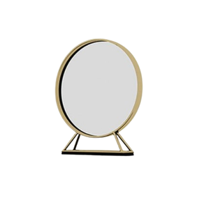 Nouvel arrivage de miroir de table en métal accessoires cosmétiques miroir de courtoisie grossissant décoratif de qualité supérieure - Product Image 3