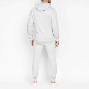Custom Men's Winter Warm Oversized Tracksuit Set Oversized Cotton Joggers with <b>Flared</b> Sweatpants Windproof Workout Hoodie Set - Product Image 5