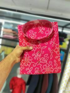 <b>Men's</b> <b>Festival</b> <b>Wear</b> Long Kurt Collection Soft Cotton Modal Silk Bandhni Print - Product Image 2