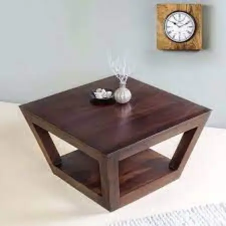 Moderno design rotondo tavolini in legno per la casa per alberghi prezzi all'ingrosso esportatore indiano