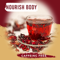 Vente en gros de thé aromatisé 100% pur, emballé sur mesure, fleur d'hibiscus