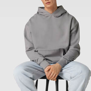 Nouveautés Sweat à capuche en coton 100% délavé à l'acide pour homme Sweat à capuche surdimensionné tricoté dans différentes couleurs et tailles - Product Image 4