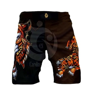 Shorts de protection contre les éruptions cutanées en coton de haute qualité Vêtements de lutte MMA à haute compression pour adultes Taux de vente entier pour la qualité - Product Image 1