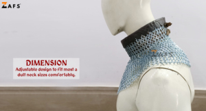 ชุดเกราะคอแบบโซ่เหล็กยุคกลางทำมือ  สำหรับบาทหลวง อัศวิน  ใช้ในการแสดงบทบาทสมมติ  ประวัติศาสตร์  คริสต์มาส  ฮาโลวีน - Product Image 2