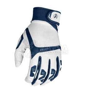 Gants de frappe de baseball populaires pour hommes, ajustables, couleur et logo personnalisables, 100 % coton biologique, pour entraînement gaucher, direct usine - Product Image 3