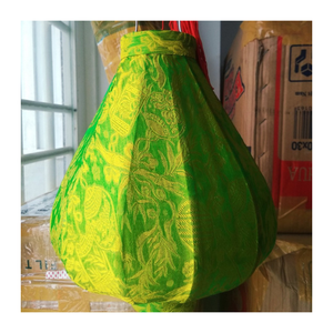 Authentic Asian Silk <b>Lanterns</b> - Premium Bamboo and <b>Rattan</b> Design for Warm Ambience and Decor - From Viet Nam - Product Image 2