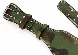 Weightlifting 10MM Heavy Duty Double Prong Leather Belt Back Support Soft Non-Slip Workout Training Gym Belt - Product Image 3