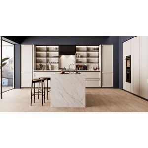 Plans de travail personnalisés pour cuisines et salles de bain, en porcelaine et pierre naturelle, marbre de Carrare Calacata pour projets hôteliers, découpe préfabriquée - Product Image 1