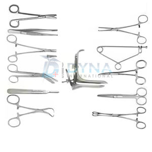 ชุดเครื่องมือผ่าตัดรักษาโรค Gyne ชุดละ20ชิ้นเครื่องมือทางนรีเวชที่ผ่านการรับรองจาก CE - Product Image 3