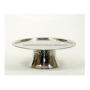 Soporte de Metal para pastel, decoración interior, diseño de Acabado plateado para mesa de boda y fiesta, herramientas de decoración de pasteles - Product Image 4