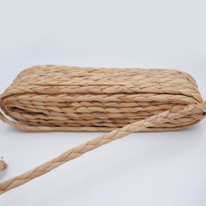 Cordon en corde de jacinthe d'eau tressée au prix le plus bas, vente en gros, cordes tissées à la main pour matériaux d'artisanat - Product Image 5