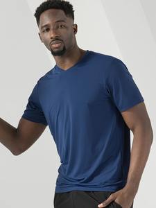 2026 New Men's High Quality Fitness <b>Compression</b> <b>Shirt</b> O-Neck Knitted Sports T-<b>Shirt</b> Short Sleeve Gym Workout Wear - Product Image 6