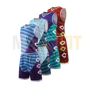 MAXFIT ENTREPRISES Uniforme de basket-ball personnalisé Vêtements de sport confortables Logo imprimé Dernier style Prix d'usine Services OEM - Product Image 2