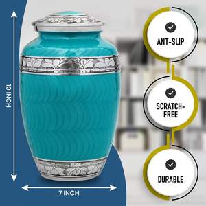 Urne de crémation pour les cendres humaines de Forever Lane | Urnes commémoratives soigneusement fabriquées à la main avec des finitions élégantes pour honorer et se souvenir - Product Image 2