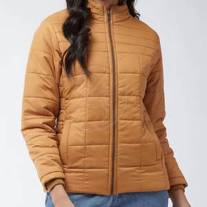 Vestes matelassées légères pour femmes vestes matelassées d'extérieur pour femmes avec logo personnalisé vestes imperméables - Product Image 1