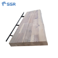 SSR VINA - Estantes Flotantes de Madera - Estante de Pared con Soporte Metálico y Colores Personalizados Hecho en Vietnam
