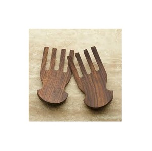 Fournitures en gros Ensemble de service à salade en bois d'acacia Design moderne Articles de cuisine pour la maison Ensemble de fourchettes à salade en bois Prix d'usine en gros - Product Image 4