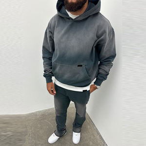 Sudaderas con capucha Venta al por mayor Precio barato de alta calidad Venta caliente Sudaderas con capucha Impresión personalizada de algodón Hombres Sudadera con capucha en blanco Sun Fade - Product Image 6