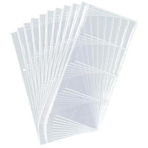 ที่ใส่บัตรธุรกิจและกระดาษโน้ตแบบใส ทนทาน ทำจากโพลีโพรพิลีน แพ็ค 10 ชิ้น - Product Image 1