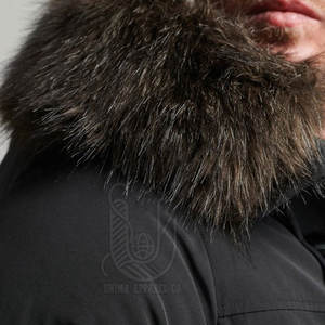 Services OEM, parka d'hiver pour homme à capuche décontractée de haute qualité avec logo personnalisé, respirante, séchage rapide, nouveau design - Product Image 6