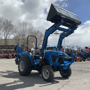 Tractor LS MT242H, cargadora y retroexcavadora, maquinaria agrícola y de construcción para mini granjas, tractor con diseño resistente y duradero. - Product Image 1