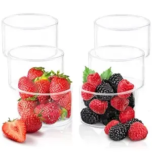 Ensemble de bols de service empilables en verre borosilicate de qualité supérieure, légers, pour la cuisine et la salle à manger - Product Image 5