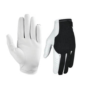 Prix bas quantité minimale de commande pas cher gants de golf professionnels homme dame gants de golf Logo personnalisé meilleure qualité en cuir de mouton gants de golf - Product Image 6