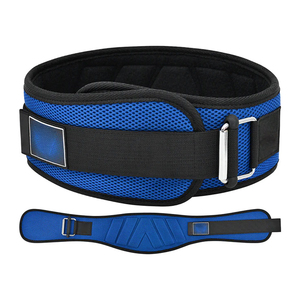 เข็มขัดยกน้ำหนักไนลอนนีโอพรีนระบายอากาศสำหรับยิมอุปกรณ์ออกกำลังกาย - Product Image 2