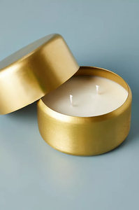 Hot Selling Luxury Gold Metal Candle <b>Jar</b> with Lid for <b>Decoration</b> in Wholesale Price - Product Image 4