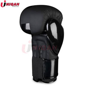 Gants de boxe en cuir de vachette évacuant l'humidité avec logo personnalisé en gros équipement d'entraînement pour le kickboxing Arts martiaux UNIQAH - Product Image 3