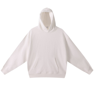 2025 350GSM personnalisé poids lourd Hip Hop couleur unie surdimensionné mode sweats à capuche coupe ample épais lourd plaine conception Premium à capuche - Product Image 2