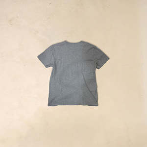T-shirt de fitness à manches courtes pour homme, imprimé en 3D, gris, coupe ample, méthode d'impression DTG, 200-300 grammes - Product Image 2
