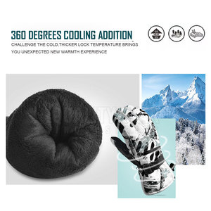 Custom logo Winter Outdoor Skiing <b>Gloves</b> Heated Waterproof Winter Snowboard <b>Ski</b> <b>Gloves</b> - Product Image 2