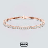 18K 14K 10K Solid Gold Diamond Tennis Bracelet IGI Certified Lab Grown Diamond Bracelet Femmes Fine Luxury Diamond Jewelry