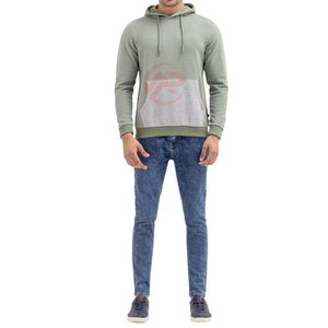 เสื้อฮู้ดผู้ชายแบบลำลองระบายอากาศได้ดีมีฮู้ดสั่งตัดตามแบบมีในสต็อก - Product Image 5