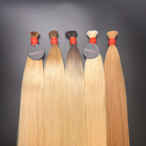 Extensión a granel de cabello Natural alineado con cutícula 2024 cabello humano de Vietnam sin procesar No.60 pelucas de encaje al por mayor con ventaja de estilo - Product Image 4