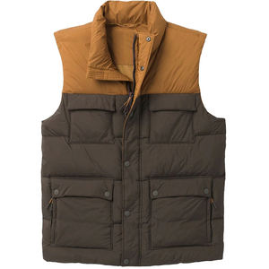 New Fashion Wholesale Windproof <b>Plus</b> <b>Size</b> Puffer Vest Quilted Jacket Puffy Winter Vests Stand Collar Down <b>Gilet</b> Bubble OEM - Product Image 1