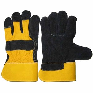 Prix de gros Gants de travail confortables Meilleure vente Gants de sécurité de travail en cuir de vachette - Product Image 2