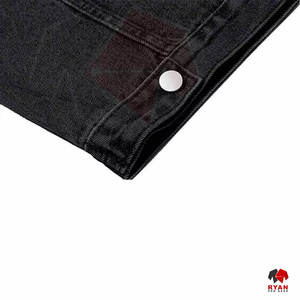 Chaqueta Vaquera Personalizada Ryan Pro Gear para Hombre, Cierre de Botones, Tejido Transpirable con Logotipo Personalizado, ODM OEM - Product Image 4