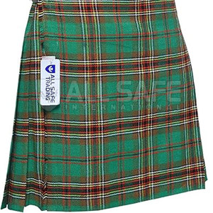 Kilt de tartán híbrido escocés de gran venta para hombres, diseño de tono moderno, espalda plisada elegante, tela duradera, eventos culturales perfectos - Product Image 3